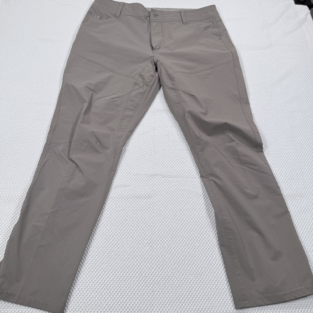 Kuhl Silencr Men's Gray Stretch Ripstop Outdoor Hiking Pants size 36x30